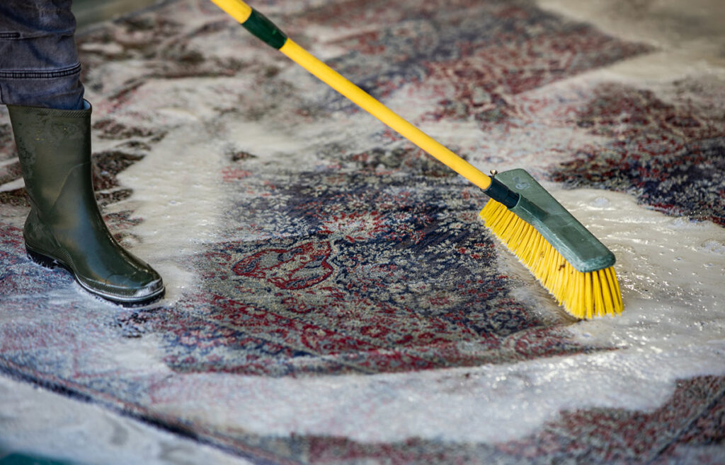 Area Rug cleaning during chicago heat wave